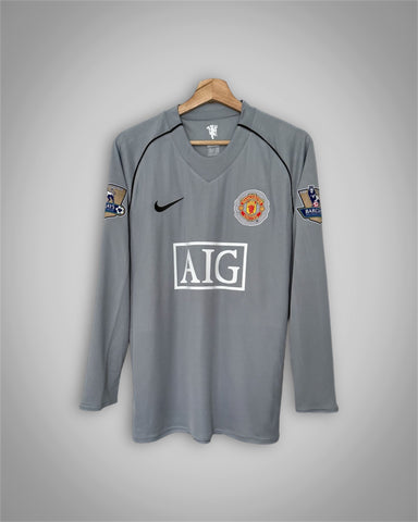 Manchester United arquero 2007/08 Manga Larga 📦