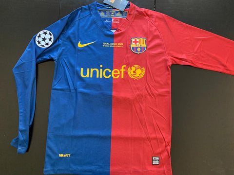 Barcelona Titular 2009 Manga Larga 📦